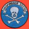 uss finback ss 230 submarine coffee mug patch