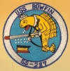 uss bowfish ss 287 submarine coffee mug patch