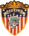 uss sabalo ss 302 submarine coffee mug patch