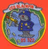 uss blackfin ss 322 submarine coffee mug patch ss 322 uss blackfin