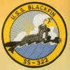 uss blackfin ss 322 submarine coffee mug patch