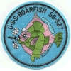 uss boarfish ss 327 submarine coffee mug patch