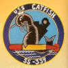 uss catfish ss 339 submarine coffee mug patch