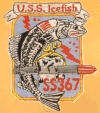 uss icefish ss 367 submarine coffee mug patch