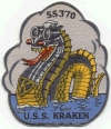 uss kraken ss 370 submarine coffee mug patch