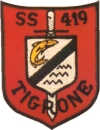 uss tigrone ss 419 submarine coffee mug patch