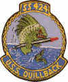 uss quillback ss 424 submarine coffee mug patch