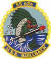uss quillback ss 424 submarine coffee mug patch