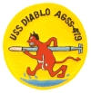 uss diablo agss 479 submarine coffee mug patch