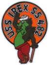 uss irex ss 482 submarine coffee mug patch