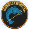 uss odax ss 482 submarine coffee mug patch