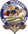uss pickerel ss 524 submarine coffee mug patch