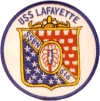 uss lafayette ssbn 616 submarine coffee mug patch