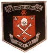 uss alexander hamilton ssbn 617 submarine coffee mug patch