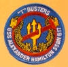 uss alexander hamilton ssbn 617 submarine coffee mug patch