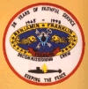 uss benjamin franklin ssbn 640 submarine coffee mug patch