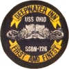 uss ohio ssbn 726 submarine coffee mug patch