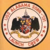 uss alabama ssbn 731 submarine coffee mug patch