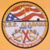 uss alabama ssbn 731 submarine coffee mug patch