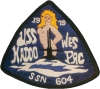 uss haddo ssn 604 submarine coffee mug patch