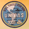 uss tinosa ssn 606 submarine coffee mug patch