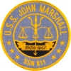 uss john marshall ssn 611 submarine coffee mug patch