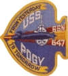 uss pogy ssn 647 submarine coffee mug patch
