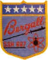 uss bergall ssn 667 submarine coffee mug patch