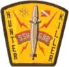 uss los angeles ssn 688 submarine coffee mug patch