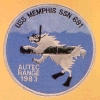 uss memphis ssn 691 submarine coffee mug patch