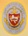 uss corpus christi ssn 705 submarine coffee mug patch