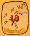 uss atlanta ssn 712 submarine coffee mug patch