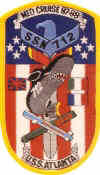uss atlanta ssn 712 submarine coffee mug patch