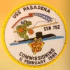 uss pasadena ssn 752 submarine coffee mug patch