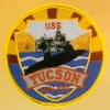 uss tucson ssn 770 submarine coffee mug patch