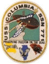 uss columbia ssn 771 submarine coffee mug patch